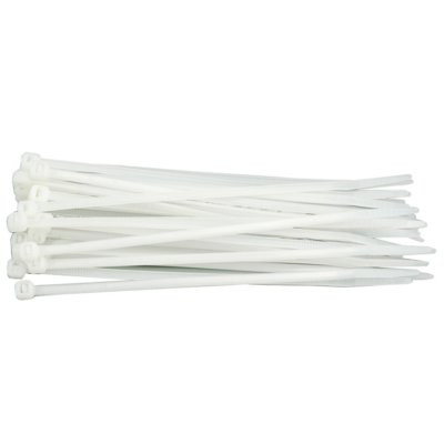 Vorel Opaska plastikowa 430x48 mm biała 100szt 73887