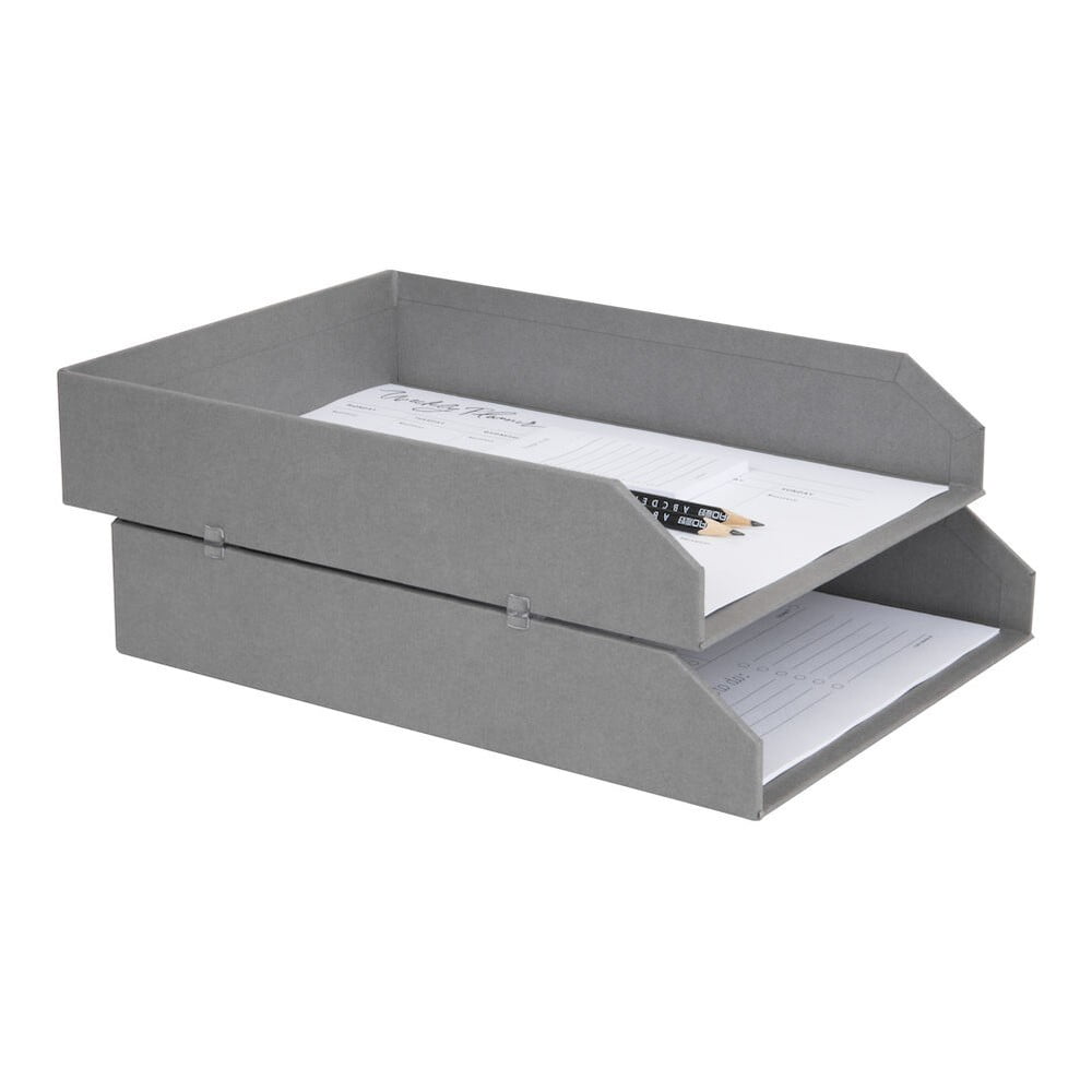 Kartonowe organizery na dokumenty zestaw 2 szt. Hakan – Bigso Box of Sweden
