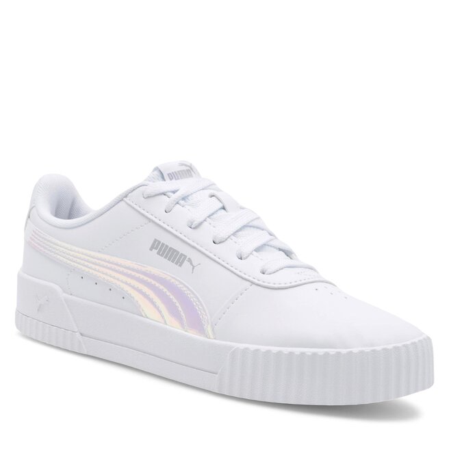 Sneakersy Puma PUMA CARINA HOLO JR 38374101 Biały White