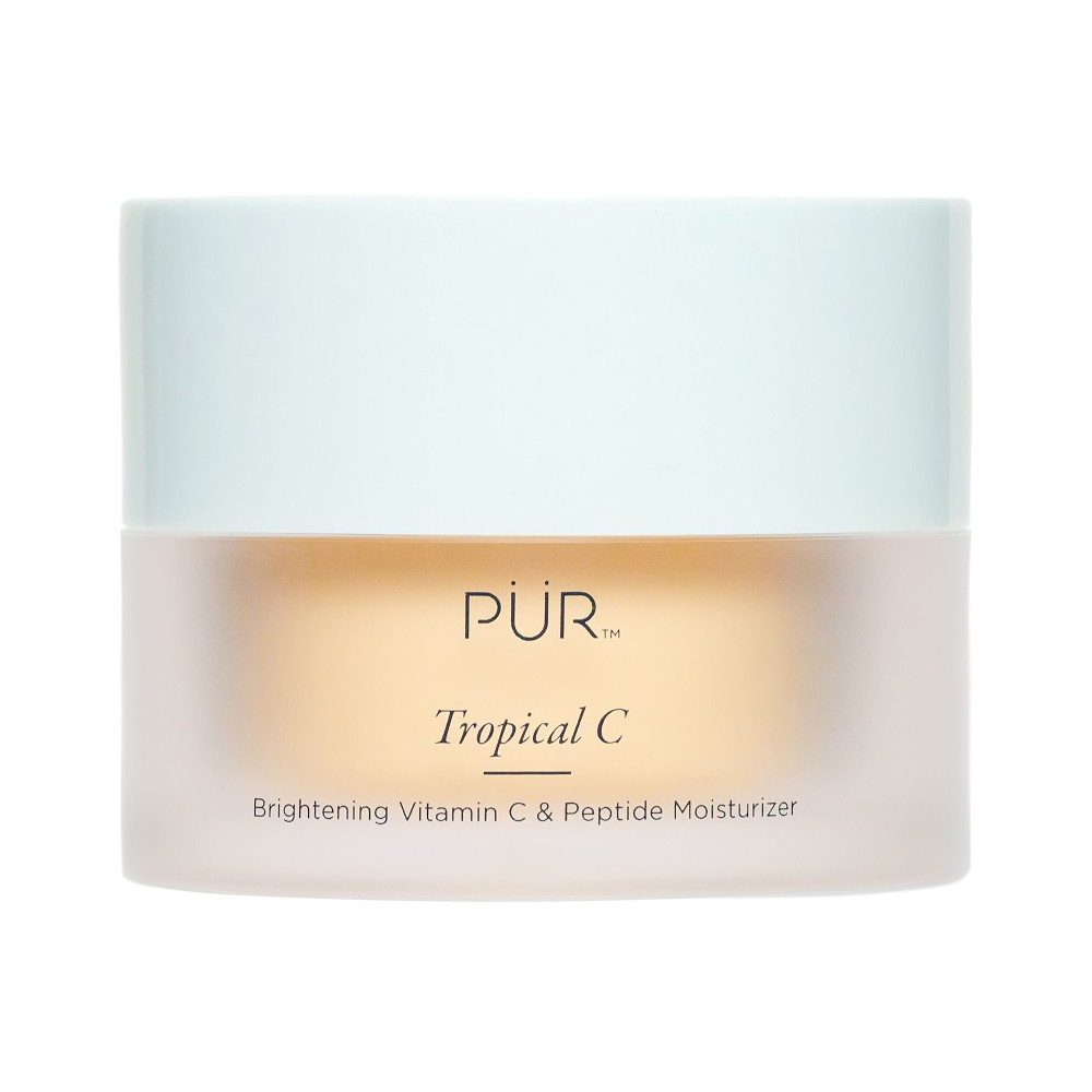 PÜR Tropical C Brightening Vitamin C & Peptide Moisturizer rozjaśniający krem z witaminą C i peptydami 50 g