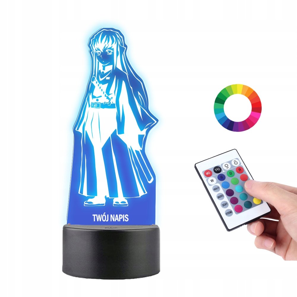 Lampka na Biurko Statuetka Muichiro Tokito Plexido