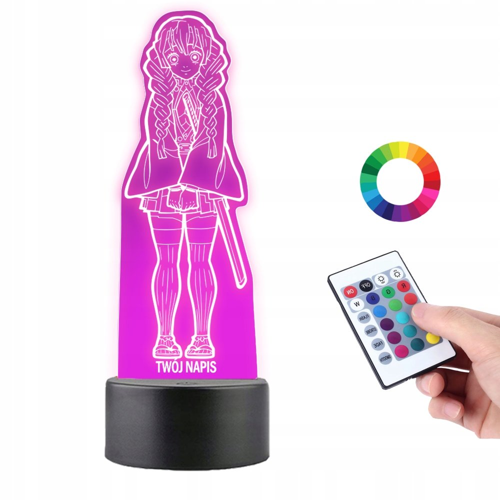 Lampka na Biurko Statuetka Mitsuri Kanroji Plexido