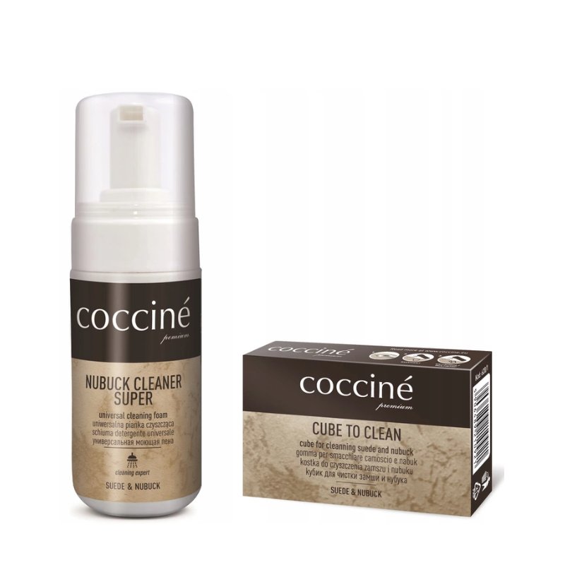 Czyszczenie Zamszu I Nubuku Kostka Pianka Coccine