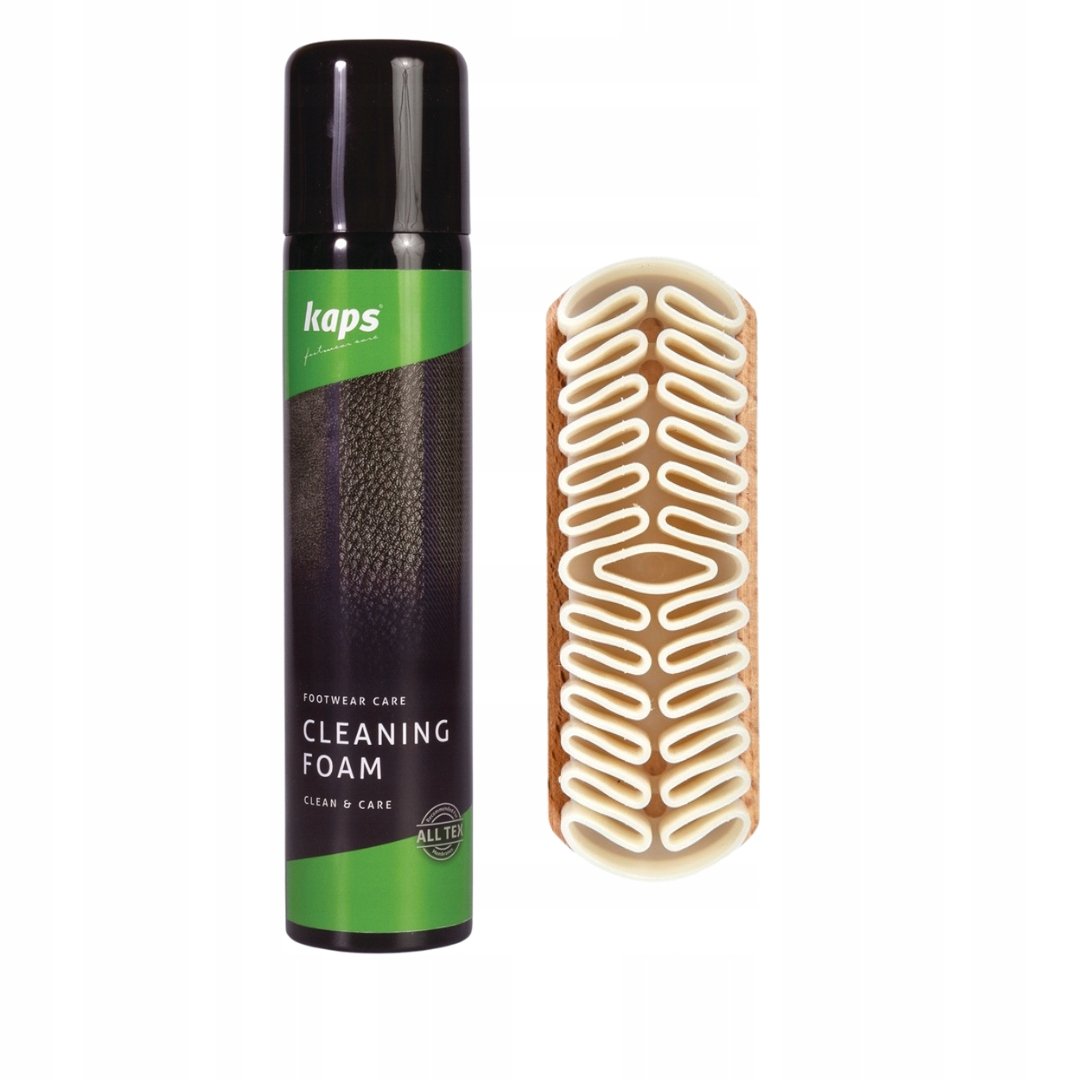 Zestaw Szczotka Krepowa Zamszu Cleaning Pianka