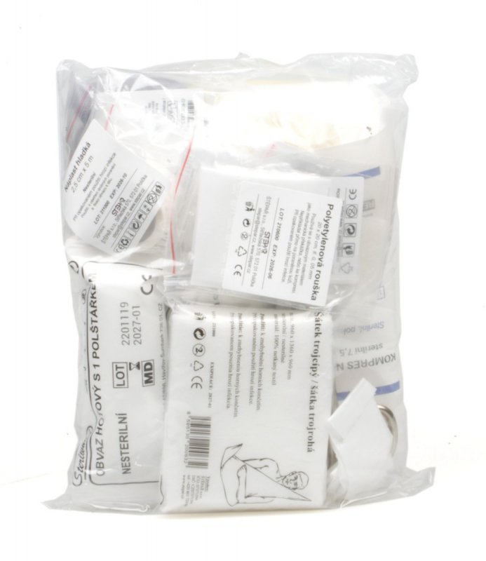 Stepar, Wkład wyposażenie do apteczki dla 5 osób