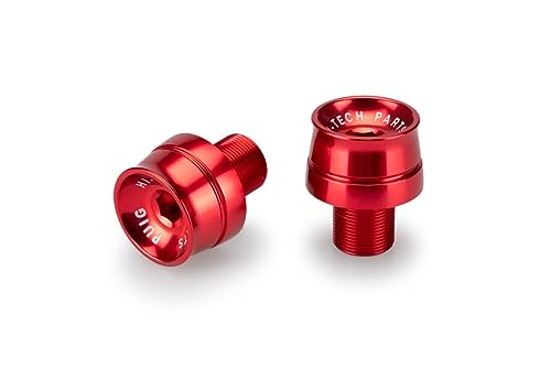Puig 21014R Przeciwwagi Kierownica Model Speed Czerwony