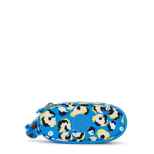 Kipling DUOBOX worek/walizka, 20 x 8,5 x 7, leopard kwiatowy (BLAU), niebieski, Einheitsgröße, DUOBOX