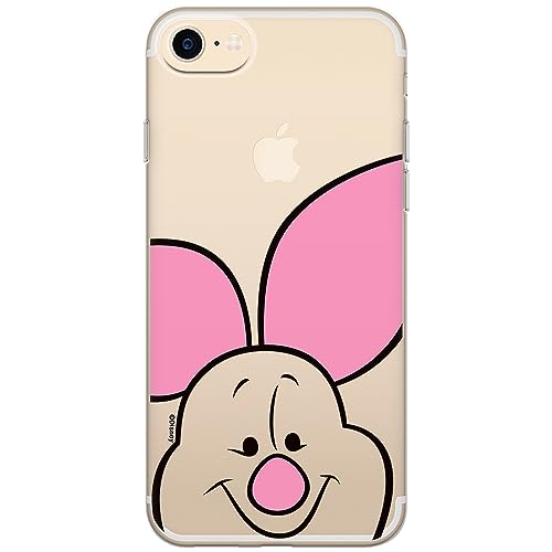 ERT GROUP etui na telefon Iphone 7/8/ SE 2/ SE 3, case oryginalny i oficjalnie licencjonowany przez Disney, wzór Winnie the Pooh & Friends 044, plecki z TPU częściowo przeźroczyste