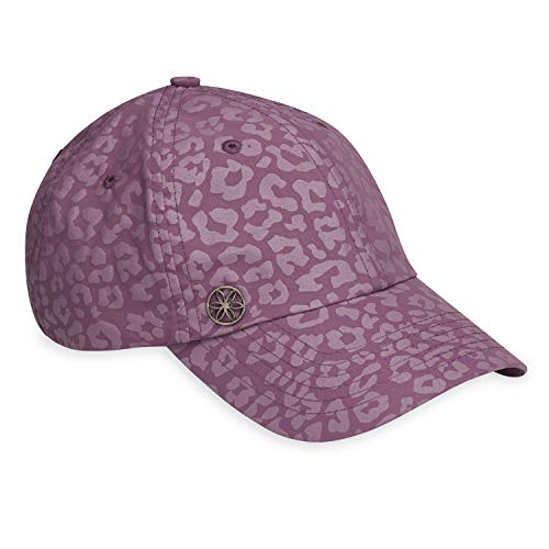 Gaiam Damska czapka z daszkiem Gaiam Classic Fitness Róża w lamparci Jeden rozmiar