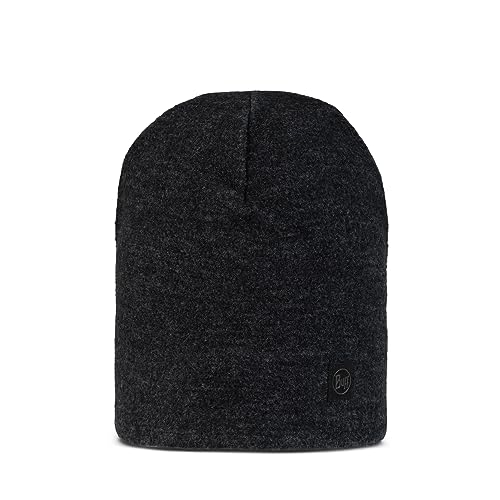 Buff Czapka z merynosów Polar Black Unisex rozmiar uniwersalny