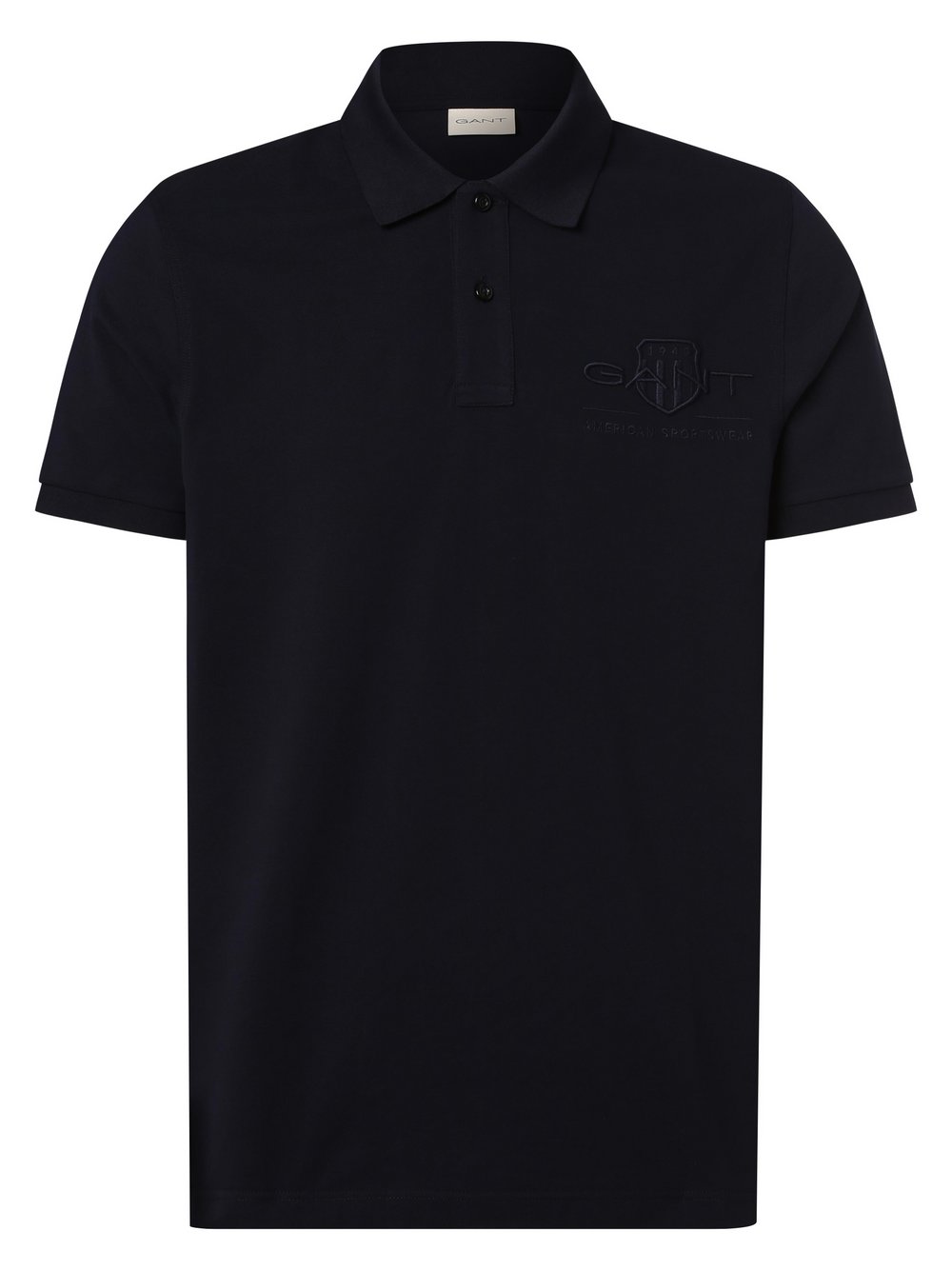 Gant - Męska koszulka polo, niebieski