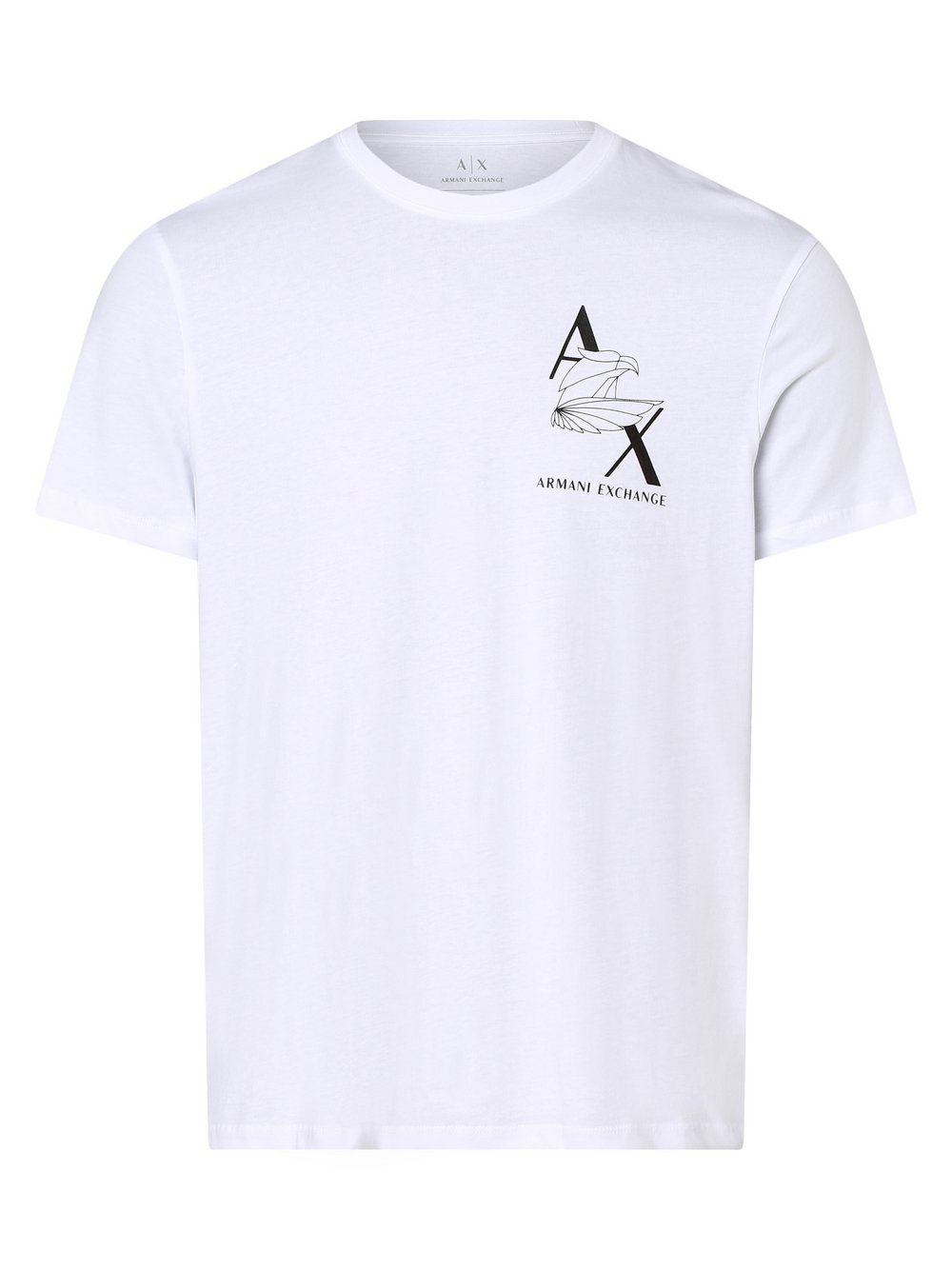 Armani Exchange - T-shirt męski, biały