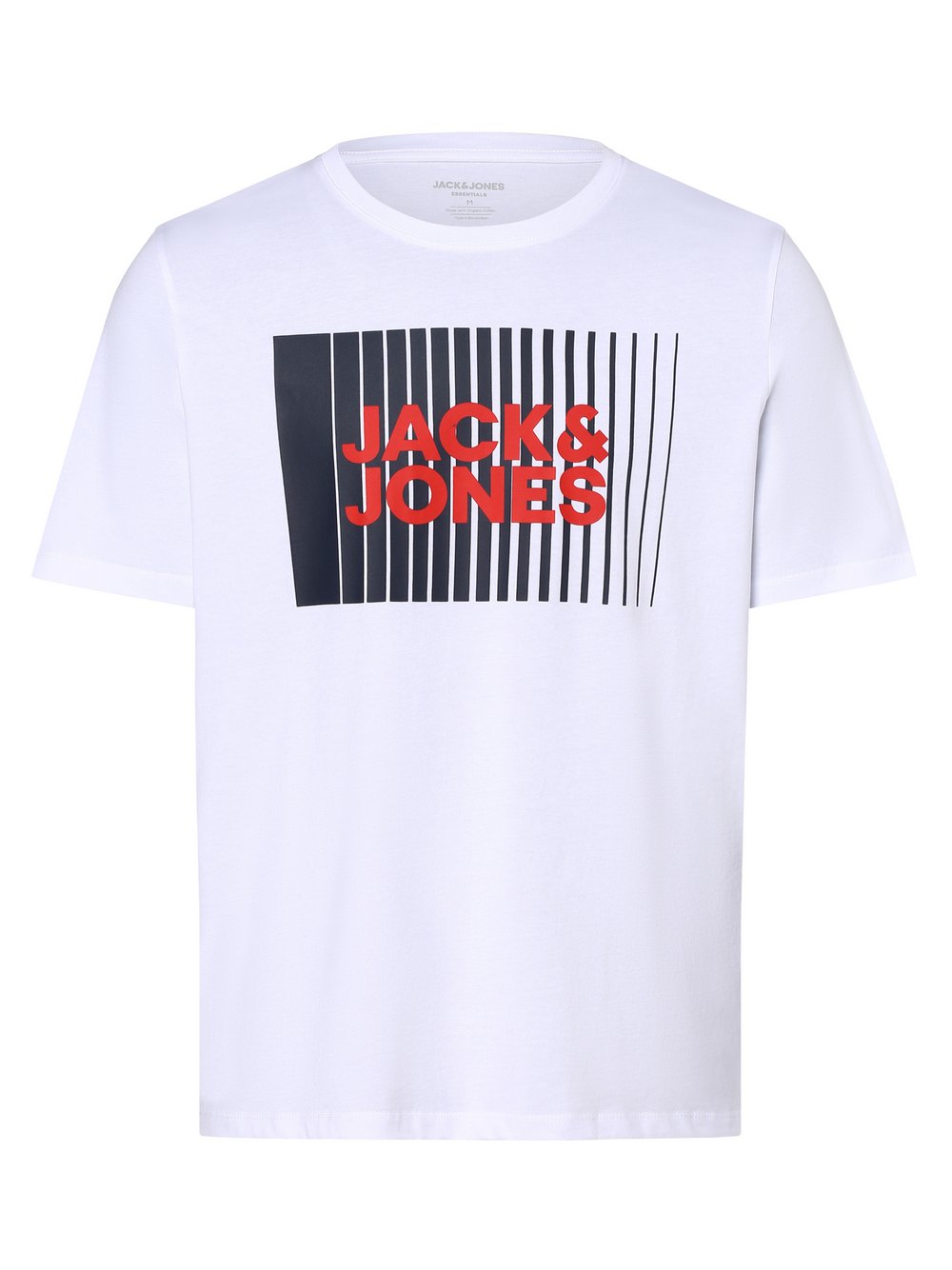 Jack & Jones - T-shirt męski  JJECorp, biały