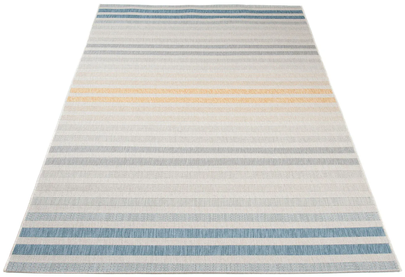 Sznurkowy dywan w kolorowe paski M3-G61