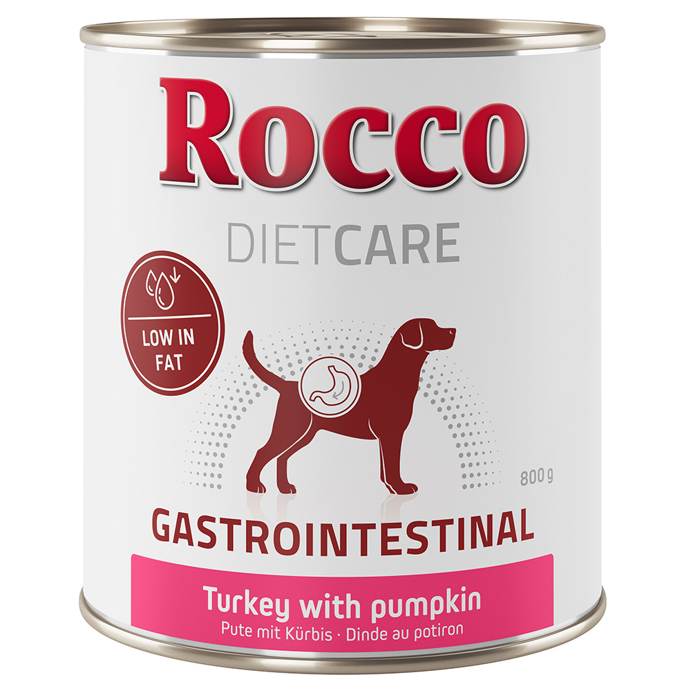 Rocco Diet Care Gastro Intestinal, indyk z dynią - 6 x 800 g