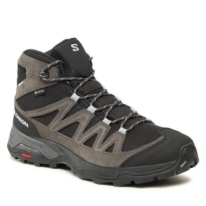 Trekkingi Salomon X Ward Leather Mid GORE-TEX L47181700 Phantom/Black/Magnet