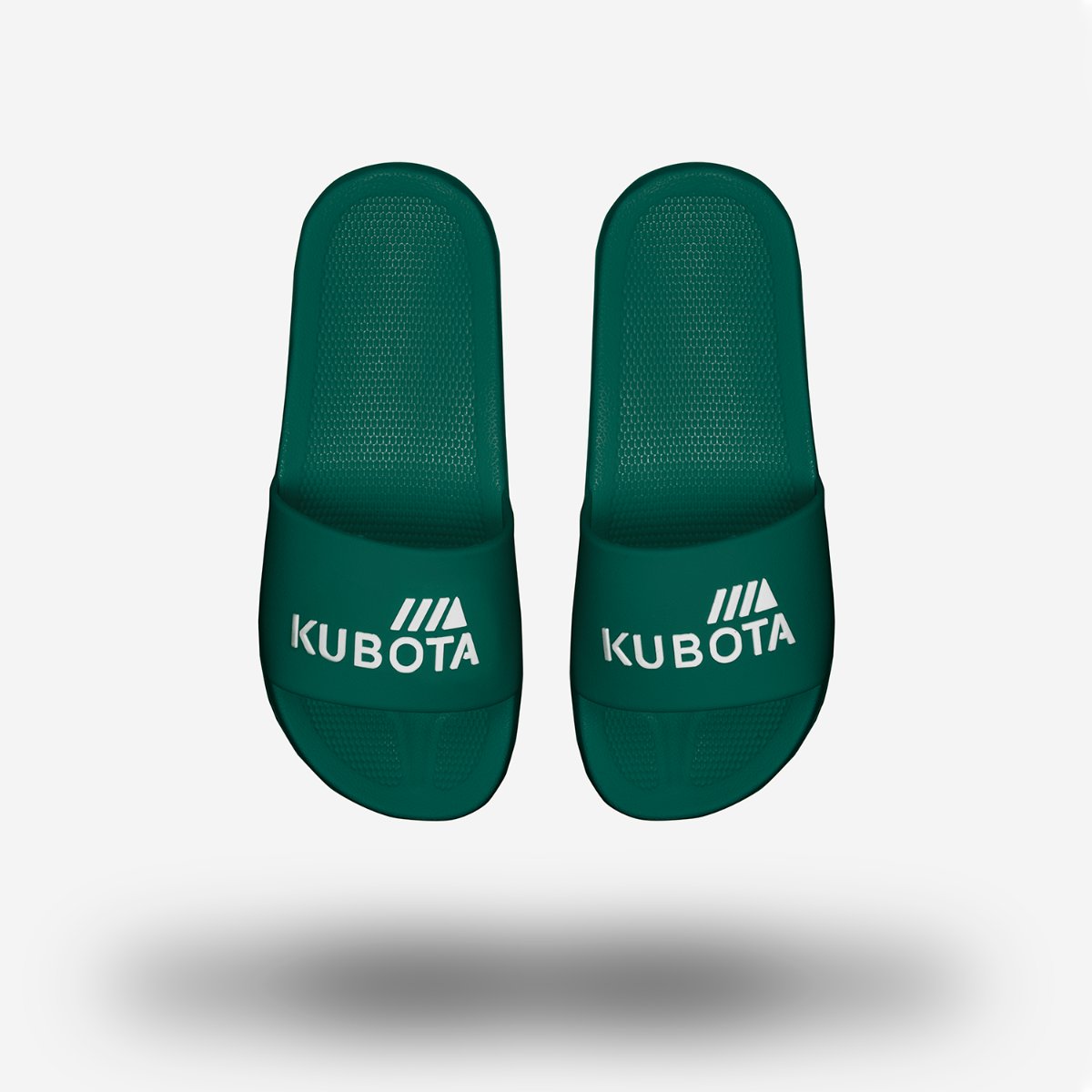 Kubota, Klapki męskie basenowe, Basic, ciemnozielone, rozmiar 43