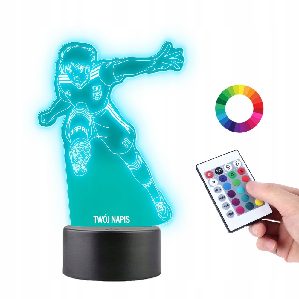 Lampka na Biurko Statuetka Kapitan Jastrząb Taro