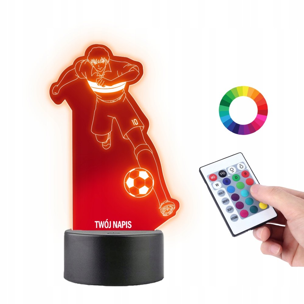 Lampka na Biurko Statuetka Kapitan Jastrząb Hongo