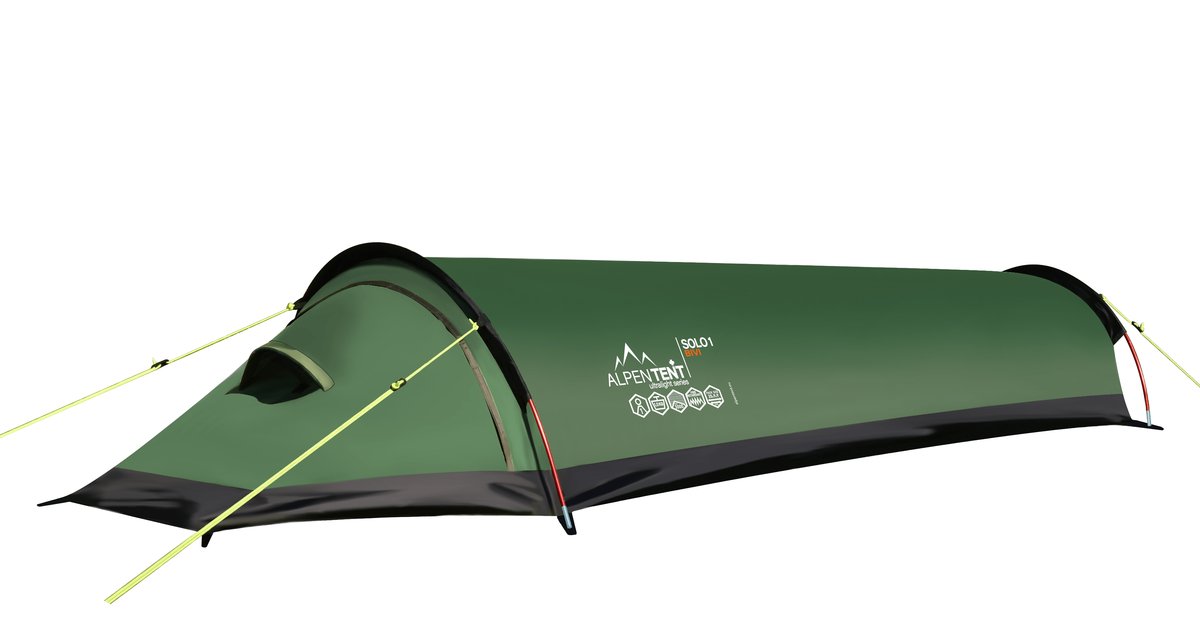 Namiot Jednoosobowy 1 kg AlpenTent Solo 1 Bivi Norka Lekki Ultralight