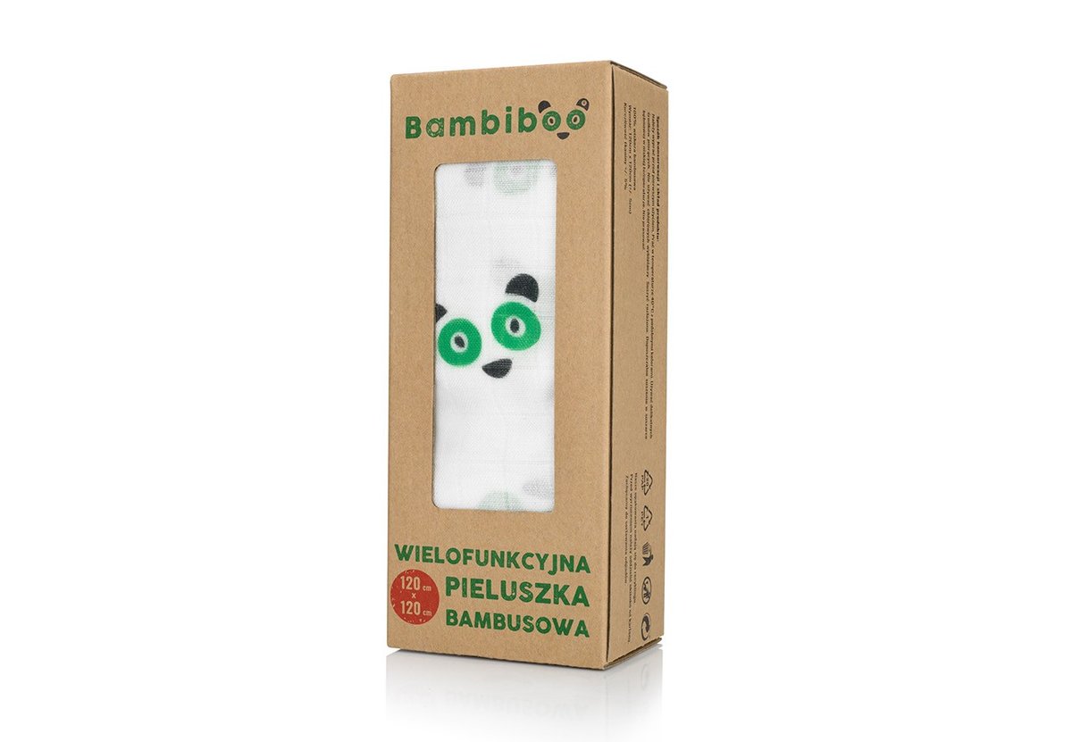 Bambiboo Bambusowa wielofunkcyjna pieluszka, 1szt.
