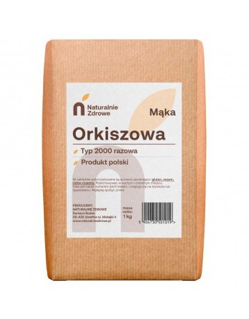 Naturalnie Zdrowe Mąka orkiszowa razowa typ 2000 1 kg