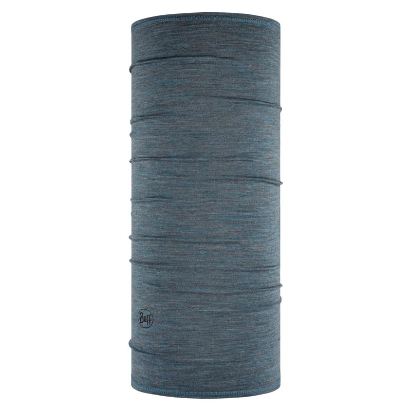 BUFF KOMIN CHUSTA WEŁNA MERINO NIEBIESKI LIGHTWEIGHT