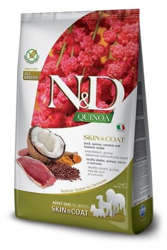 N&D Quinoa Adult Skin & Coat Duck 7kg