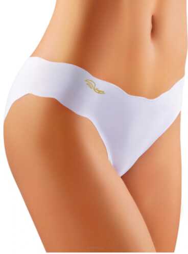 Figi Emili Wella Bikini Laserowo Cięte Beżowe