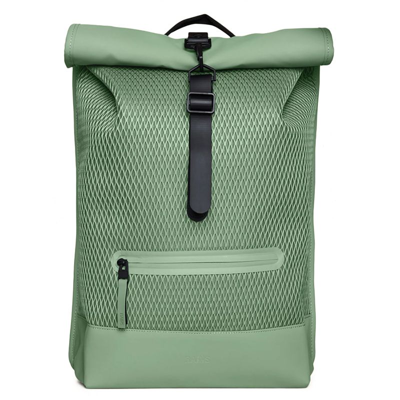 Plecak Rains Rolltop Rucksack Mesh 13340-06 - zielony