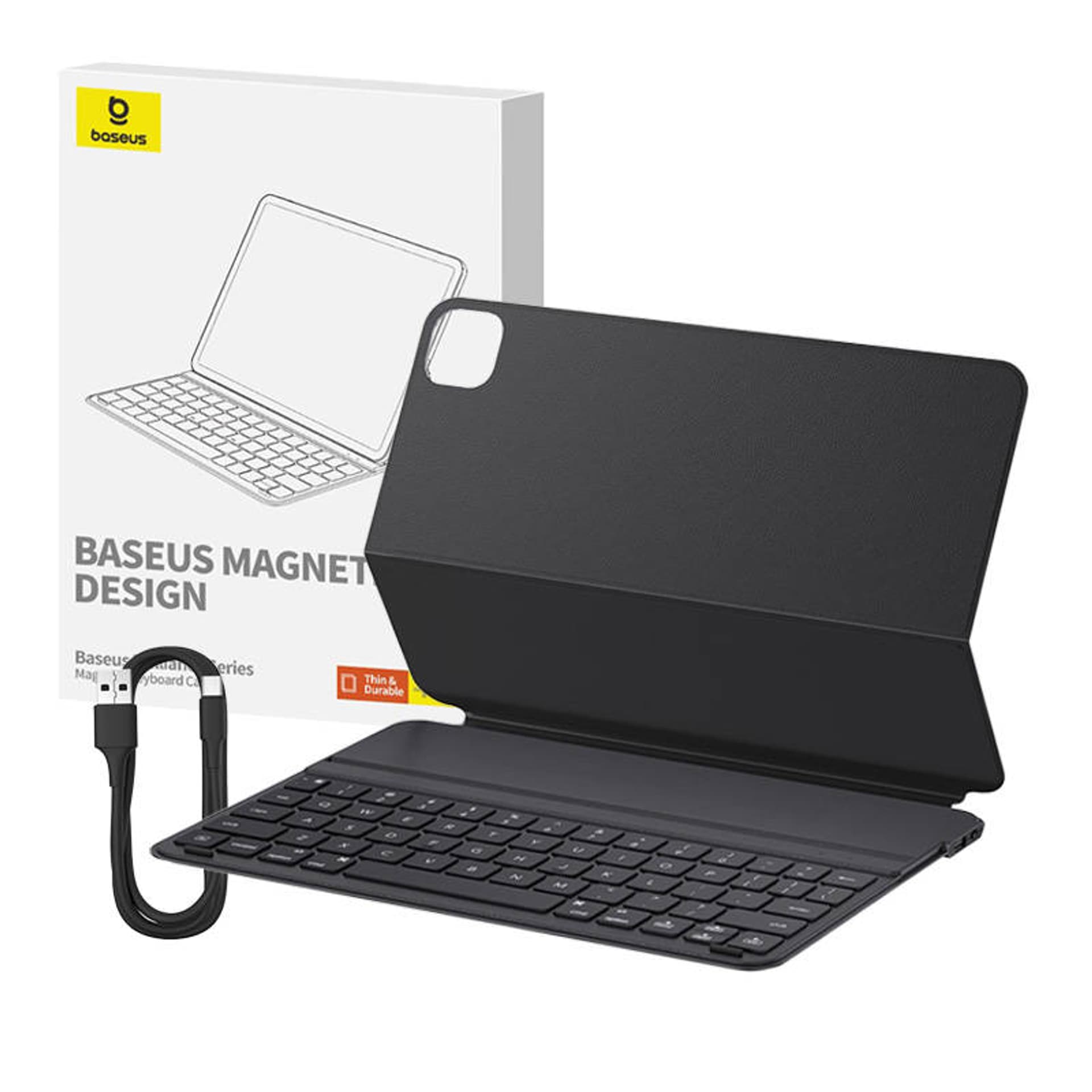 Magnetyczne etui z klawiaturą Baseus Brilliance Pad Air4/5 10.9