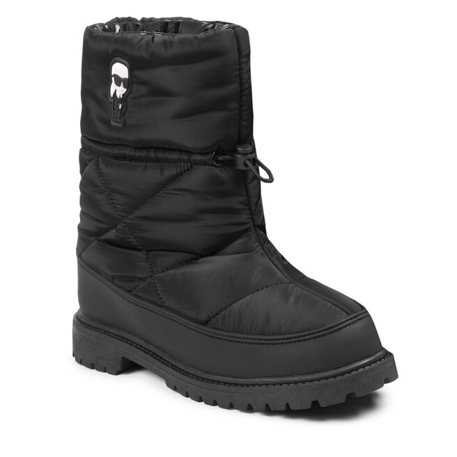 Śniegowce KARL LAGERFELD Z19119 S Black 09B