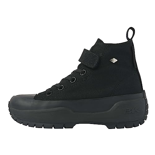 British Knights Kaya Mid Fly Girls High-Top buty typu sneaker, czarny, 35 EU