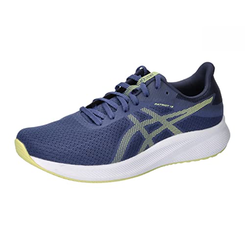 ASICS Patriot 13 męskie sneakersy, Głęboki ocean, świecący żółty, 48 EU