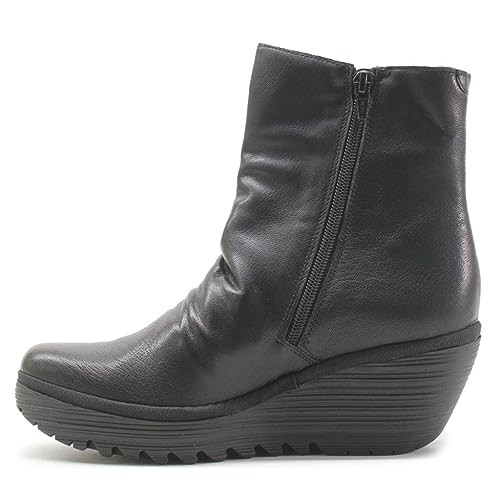 Fly London Damskie botki Yopa461fly, Czarny, 41 EU