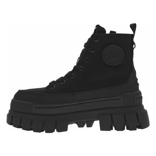 Palladium Revolt Boot Zip TX, trampki damskie, czarne, 41 EU, czarny, 41 EU