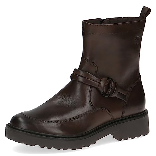 Caprice Damskie botki 9-25420-41, Dk Brown Nappa, 38 EU