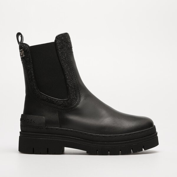 TOMMY HILFIGER FEMININE FELT CHELSEA BOOTIE - Tommy Hilfiger