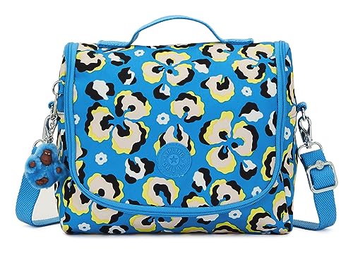 Kipling New KICHIROU worek/walizka, 23 x 12,5 x 20,5 cm, leopard kwiatowy (niebieski), niebieski, Einheitsgröße, New Kichirou