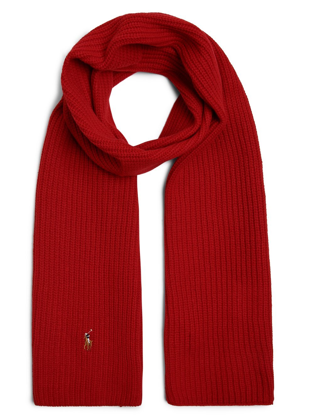 Polo Ralph Lauren - Szalik męski, czerwony