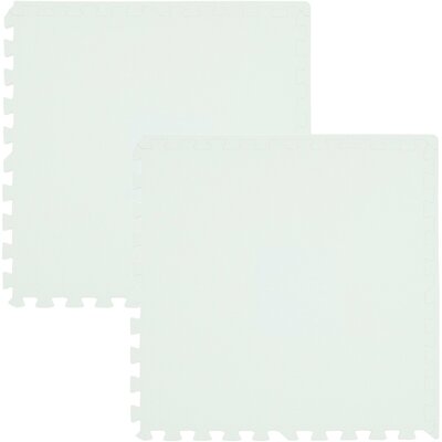 Mata piankowa HUMBI Puzzle 62 x 62 x 1 cm (6 elementów) Biały