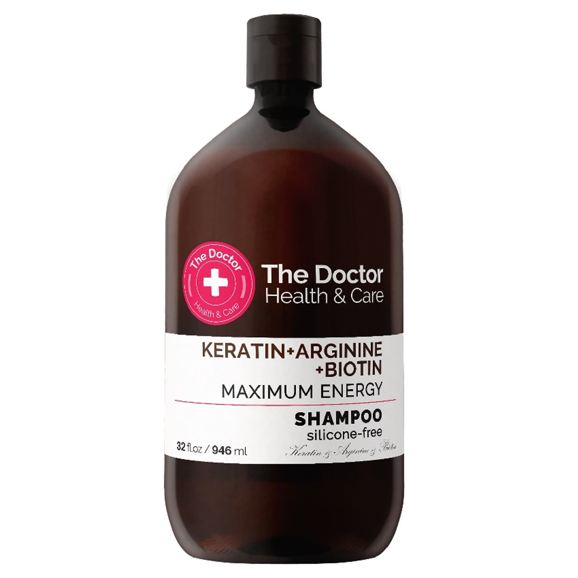 THE DOCTOR Health  Care szampon do włosów wzmacniający Keratyna + Arginina + Biotyna 946ml