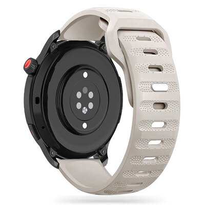 Pasek do SAMSUNG GALAXY WATCH 4 / 5 / 5 PRO (40 / 42 / 44 / 45 / 46 MM) Tech-Protect Iconband Line beżowe
