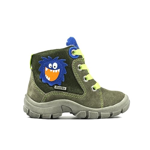 Richter Kinderschuhe Chłopięce Charly2 śniegowce, Clay Lagoon Lime, 25 EU