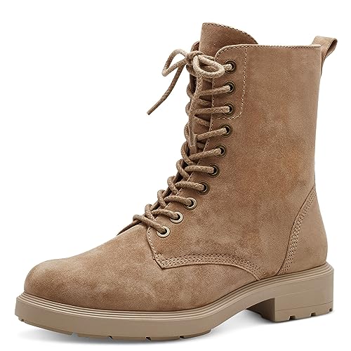 Tamaris Damskie botki 1-1-25218-41, piaskowy, 39 EU