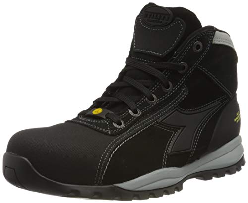 Diadora Męskie buty typu Glove Tech Hi Pro S3 SRA HRO ESD, czarny - czarny - 38 EU