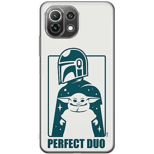 ERT GROUP etui na telefon Xiaomi 11 LITE 4G / 11 LITE 5G, case oryginalny i oficjalnie licencjonowany przez Star Wars, wzór Baby Yoda 034, optymalnie dopasowane, plecki z TPU