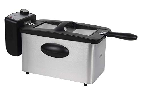 Cofan Frytkownica elektryczna | Model Riaza | Wykonane ze szczotkowanej stali nierdzewnej | 2000 W | Pojemność 3 l