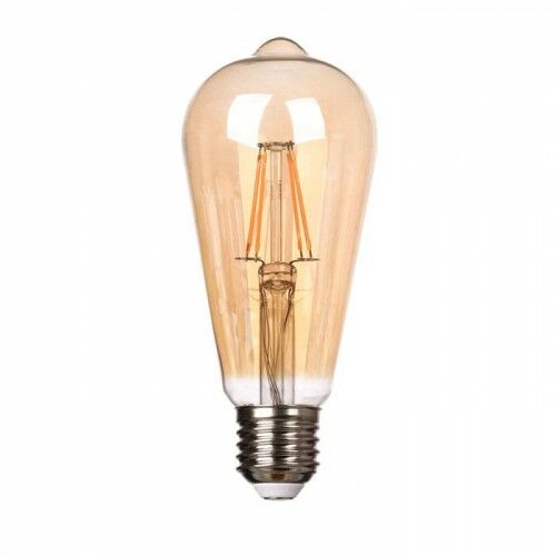 Żarówka LED E27 6W Filament Vita ST64 ciepła 2200K Amber