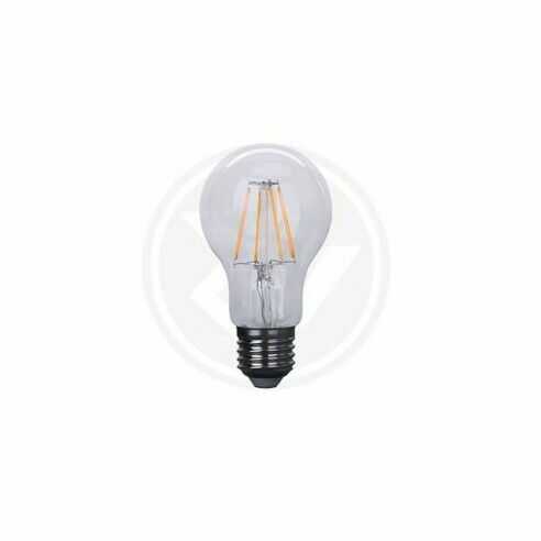 Żarówka LED E27 6W Filament A60 ciepła 2700K